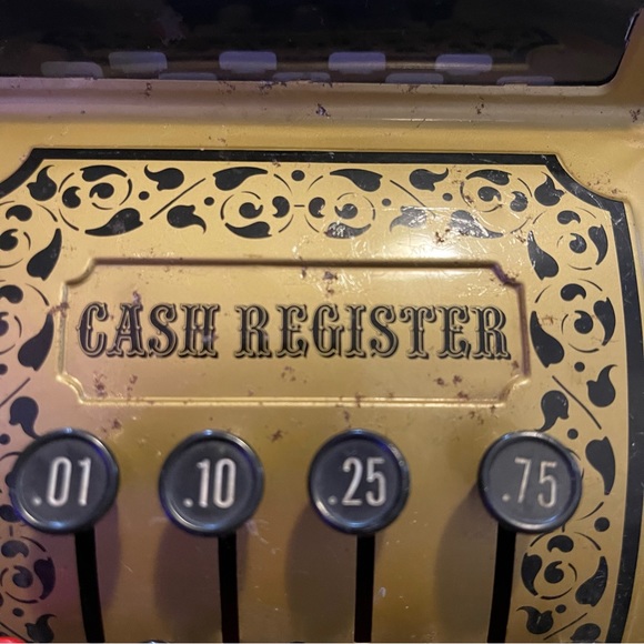 Vintage | Buddy L 1976 | Metal Toy Cash Register - Picture 13 of 16